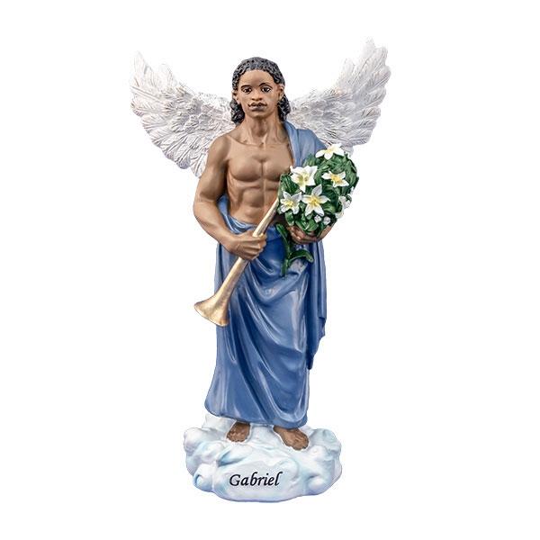 Archangel Gabriel: African American Angelic Figurine by Positive Image Gifts