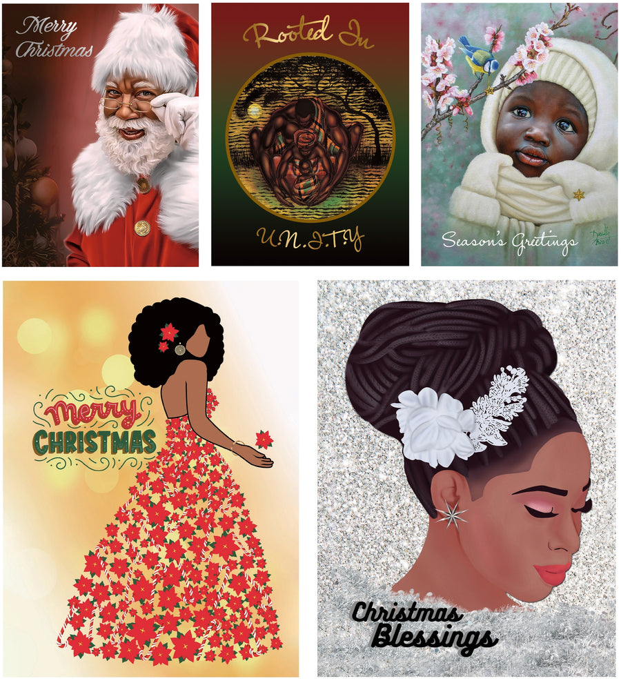 Assorted Box Set #6: African American Christmas Card Box Set
