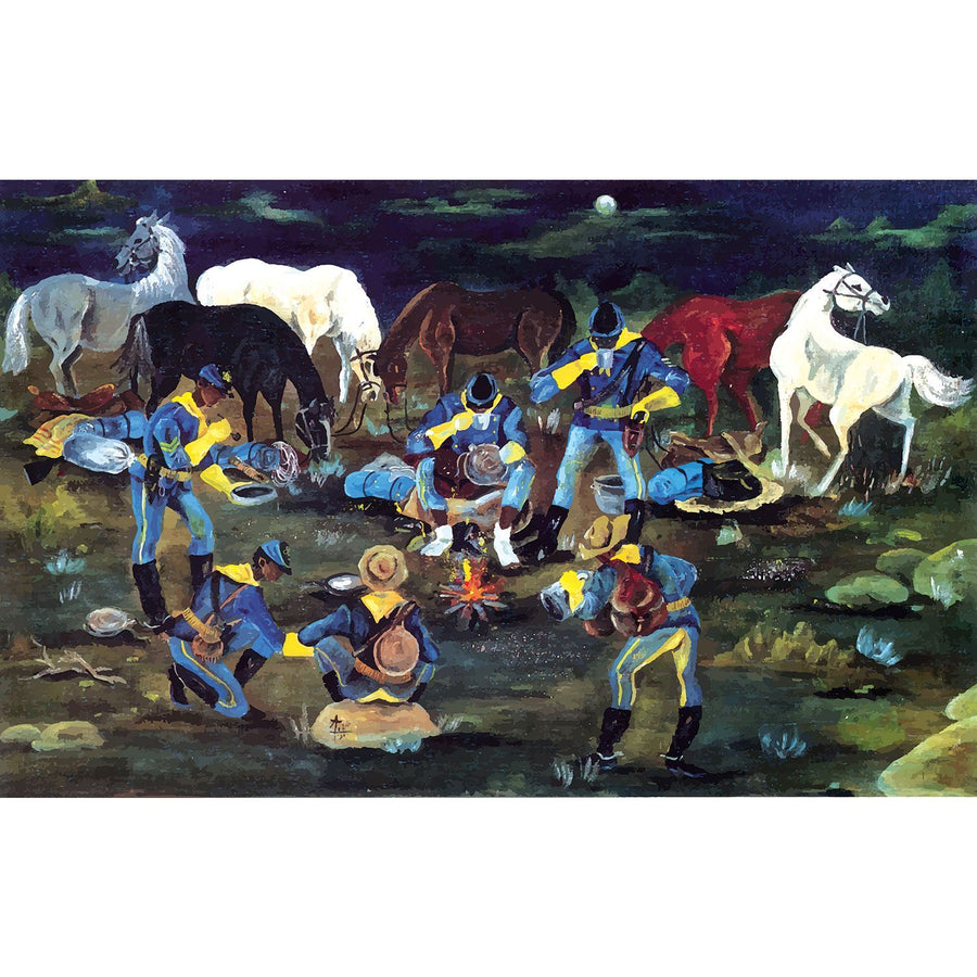 At Ease by Annie Lee: African American Jigsaw Puzzle
