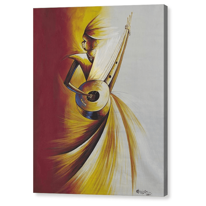 African Griot by Obour Ba