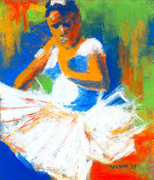 African American Ballerina II by Richard Wilson (Art Print)