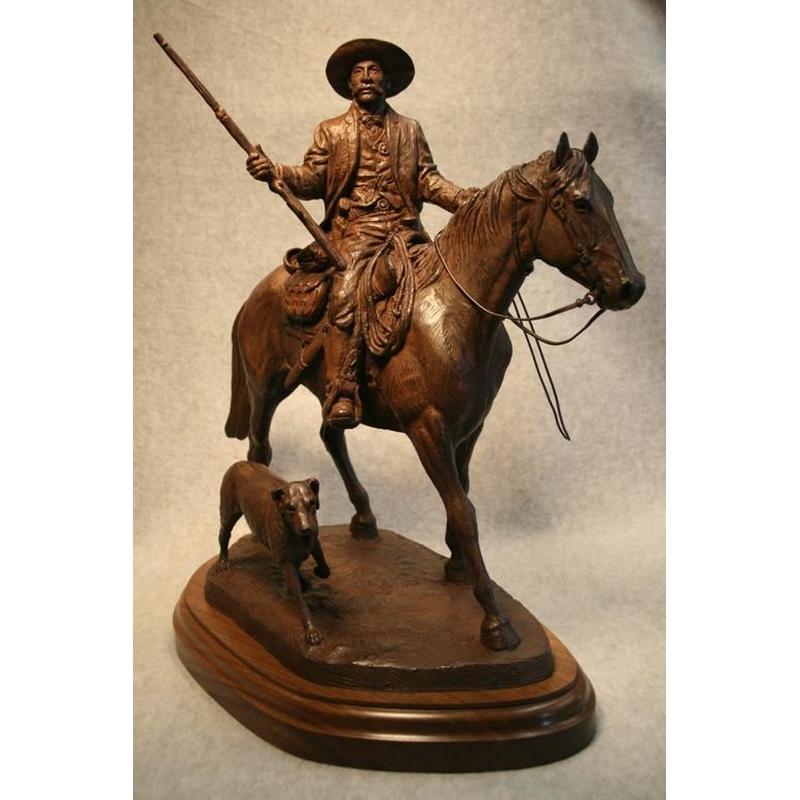 1 of 2: US Marshall Bass Reeves by Harold Holden (Sculpture)