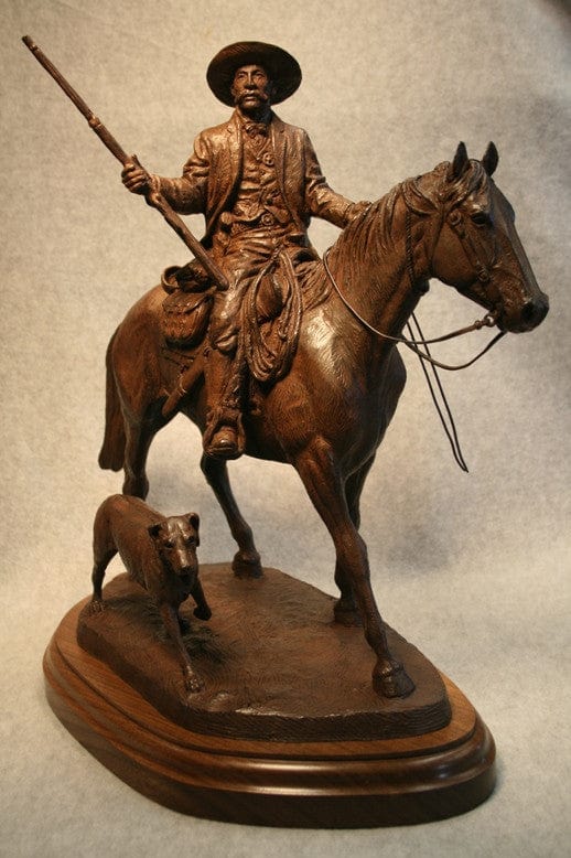 US Marshall Bass Reeves by Harold Holden (Sculpture)