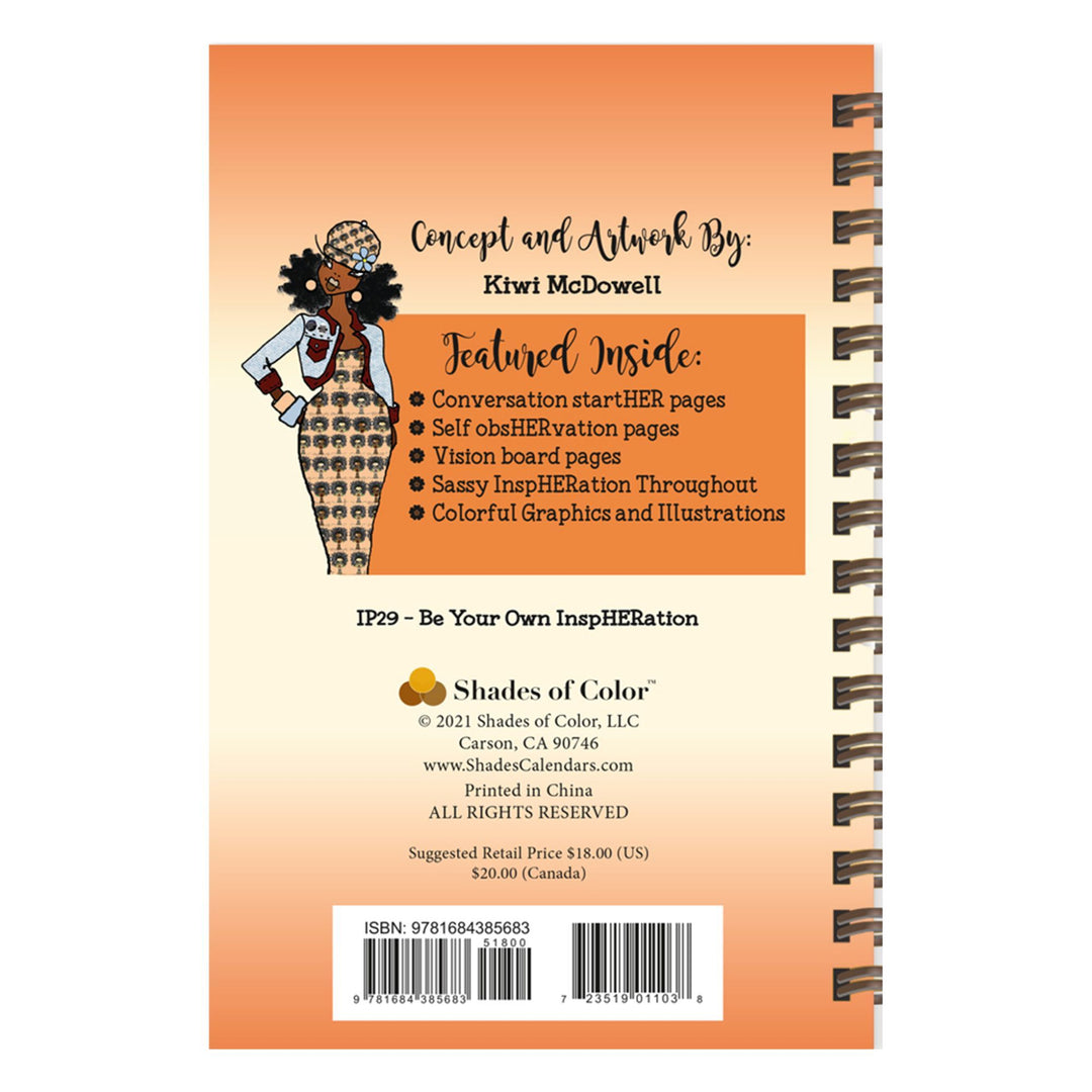 100% Pure Choc-LIT! by Kiwi McDowell: 2022 African American Weekly Planner (Back)