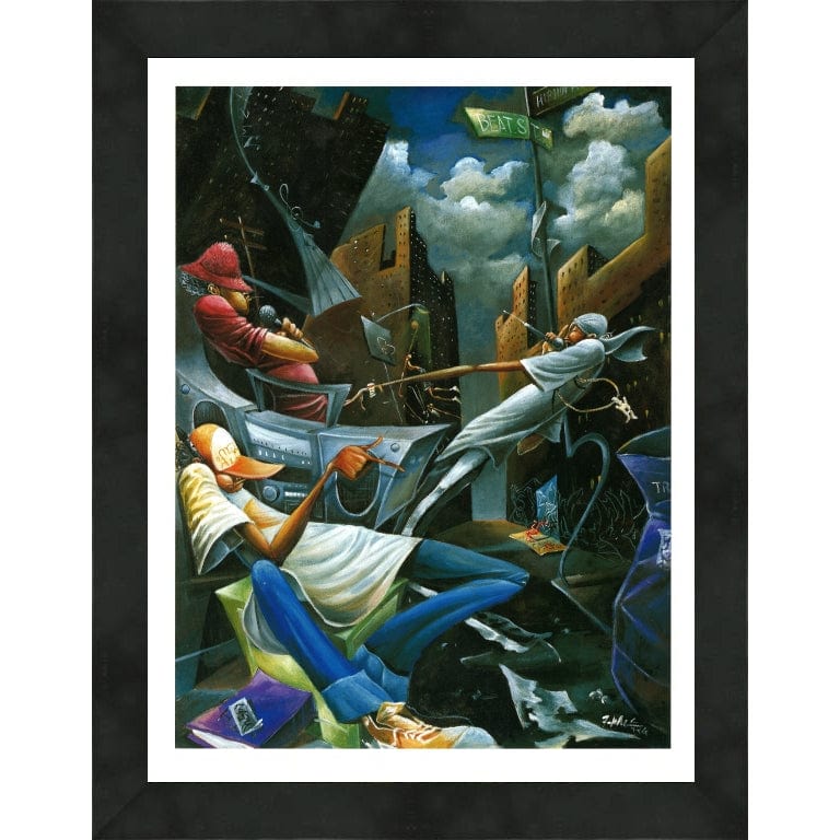 Beat Street by Frank Morrison (Black Frame)