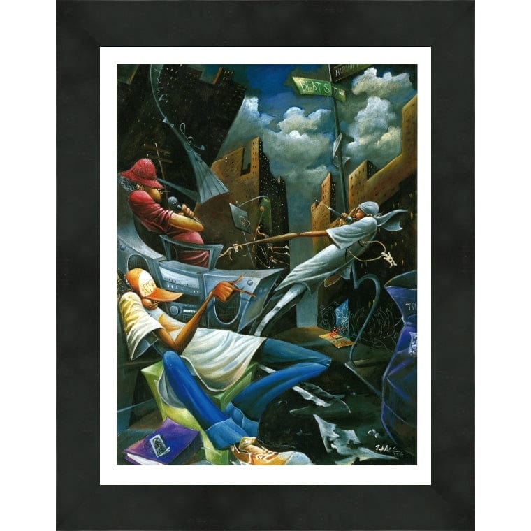 Beat Street by Frank Morrison (Black Frame)