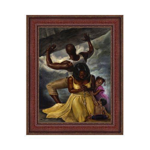 Behind Every Great Man by Kevin "WAK" Williams (Brown Frame)