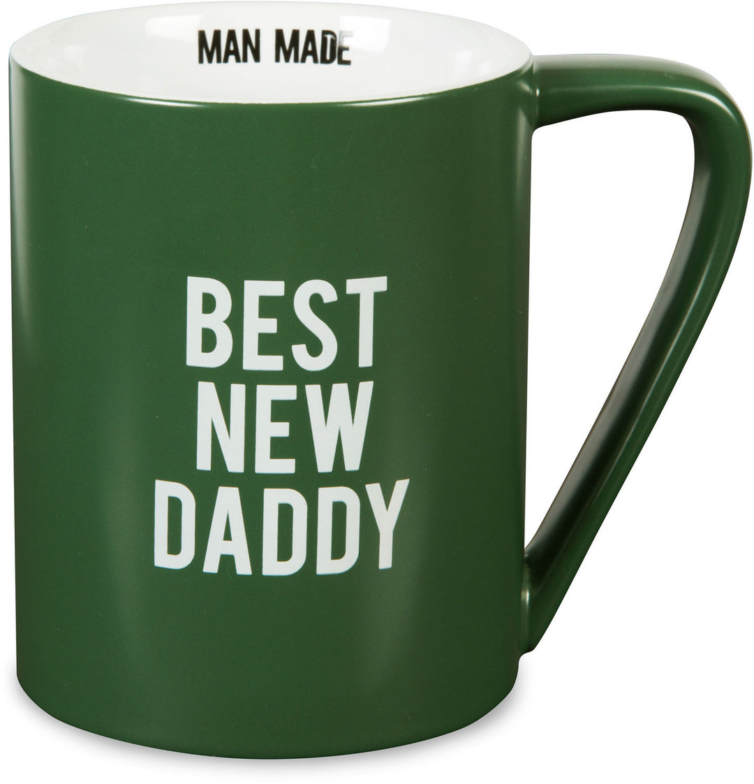 Best New Daddy Ceramic Mug (Man Made) by Pavilion Gifts (Front)