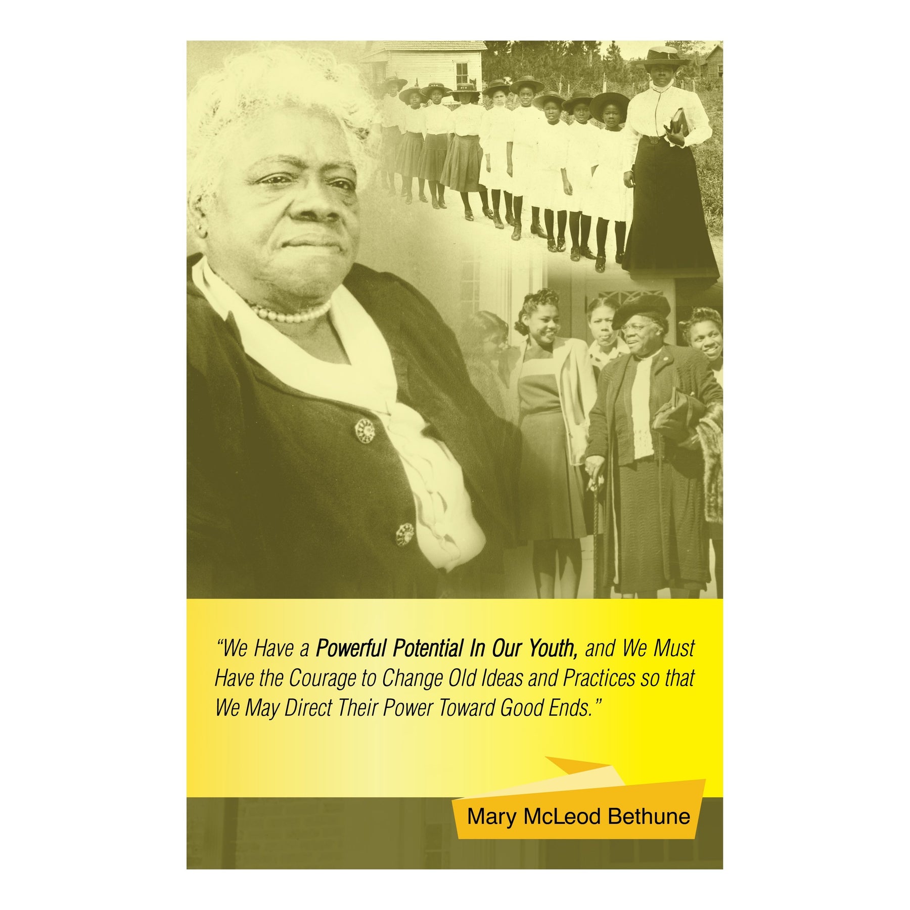 1 of 2: Mary McLeod Bethune: In Our Youth by Sankofa Designs