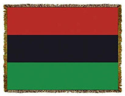 African-American Flag Tapestry Throw