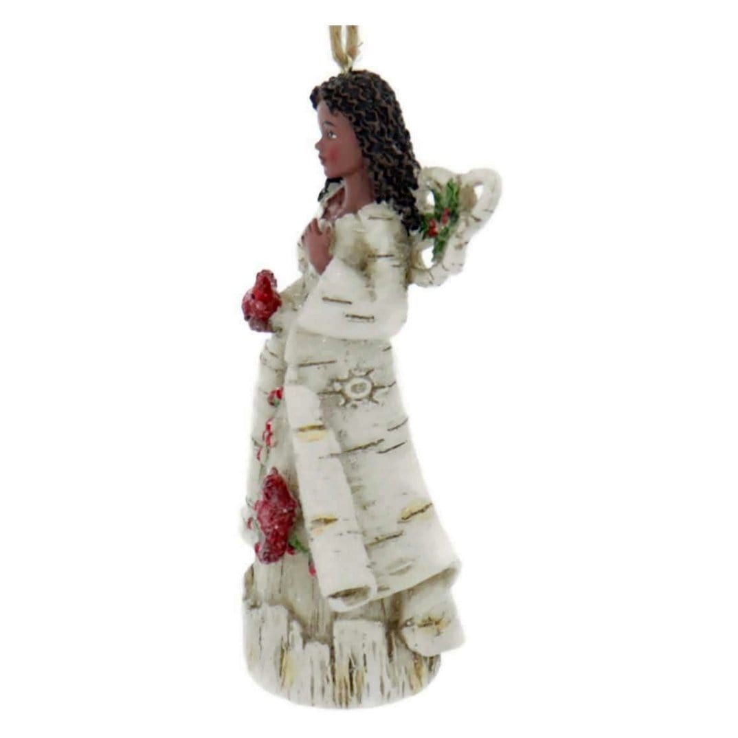 Birch Berry Angels: African American Christmas Ornaments