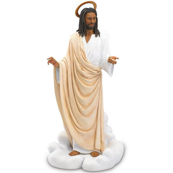 African American Jesus Figurine (Lord I Hold the Key) by Thomas Blackshear