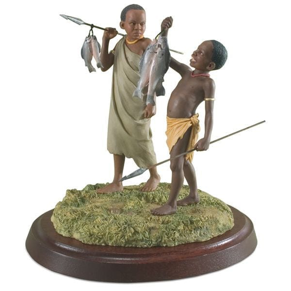 Good Catch Figurine by Thomas Blackshear