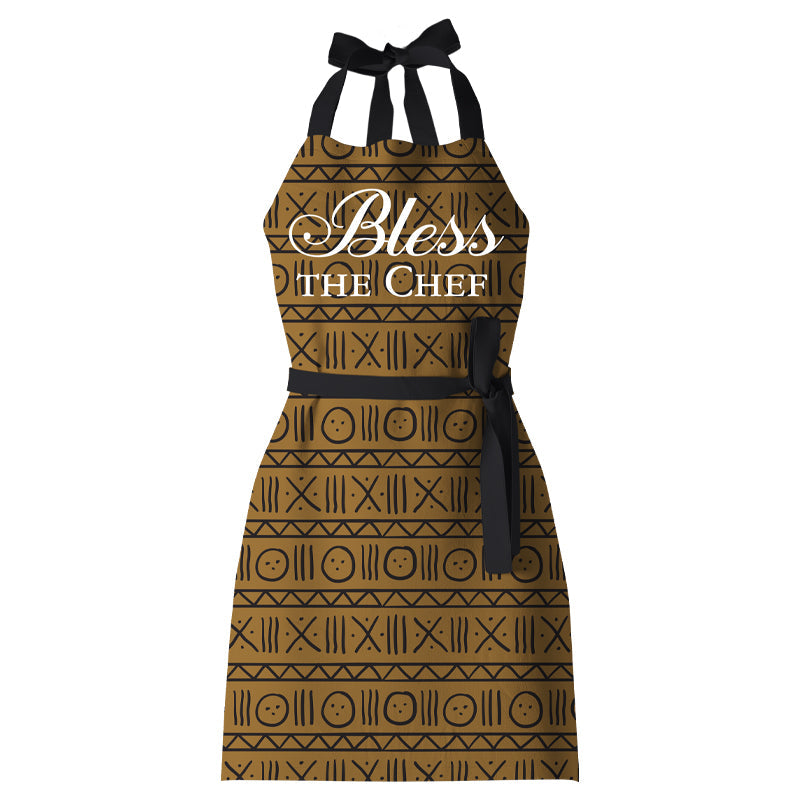 Bless the Chef: Afrocentric Kitchen Apron