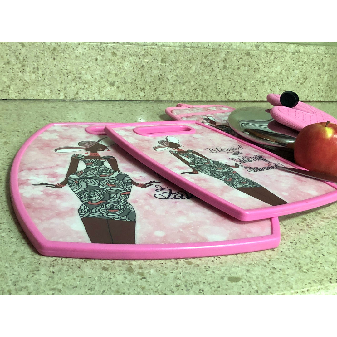 Blessed & Sho'Nuff Favored by Kiwi McDowell: Afrocentric Cutting Board