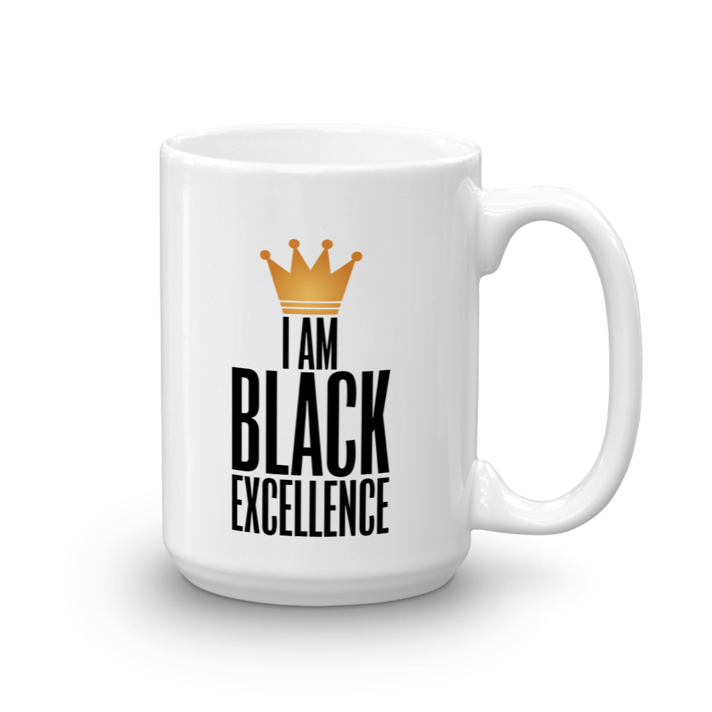 I Am Black Excellence Ceramic Coffee/Tea Mug (Right)