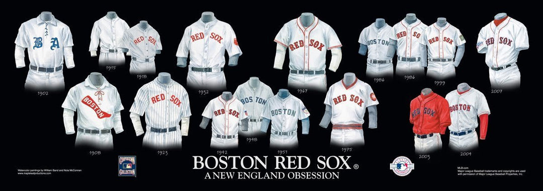 Boston Red Sox: A New England Obsession Poster by Nola McConnan and William  Band – The Black Art Depot