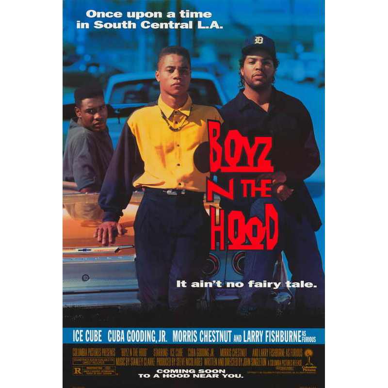 Boyz N the Hood Movie Poster
