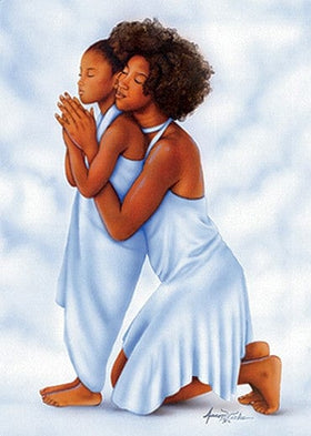 Mother and Daughter Magnet