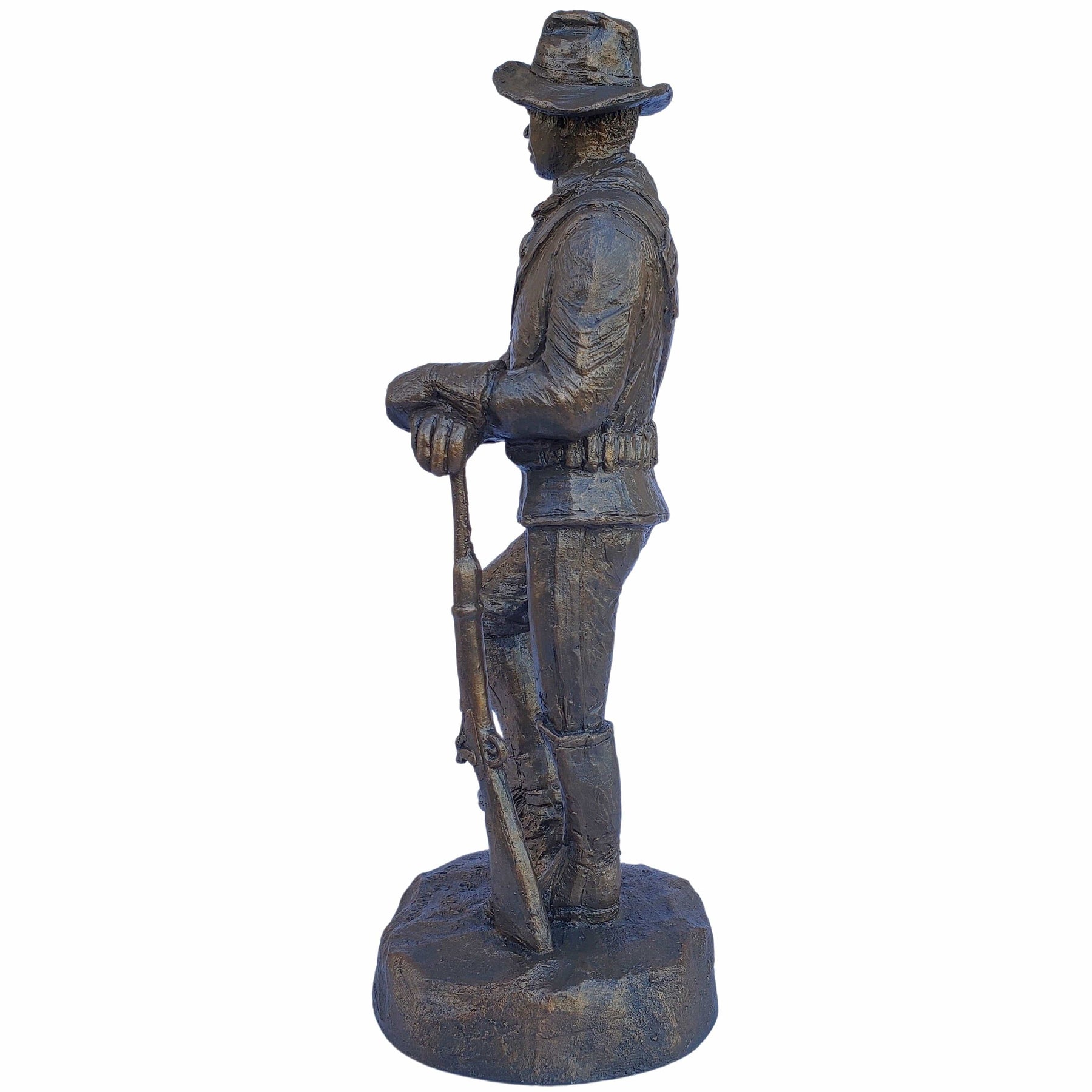 4 of 9: Buffalo Soldier: Corporal Figurine-Figurine-Micheal Garman Collection-13 inches-Hand Painted-The Black Art Depot