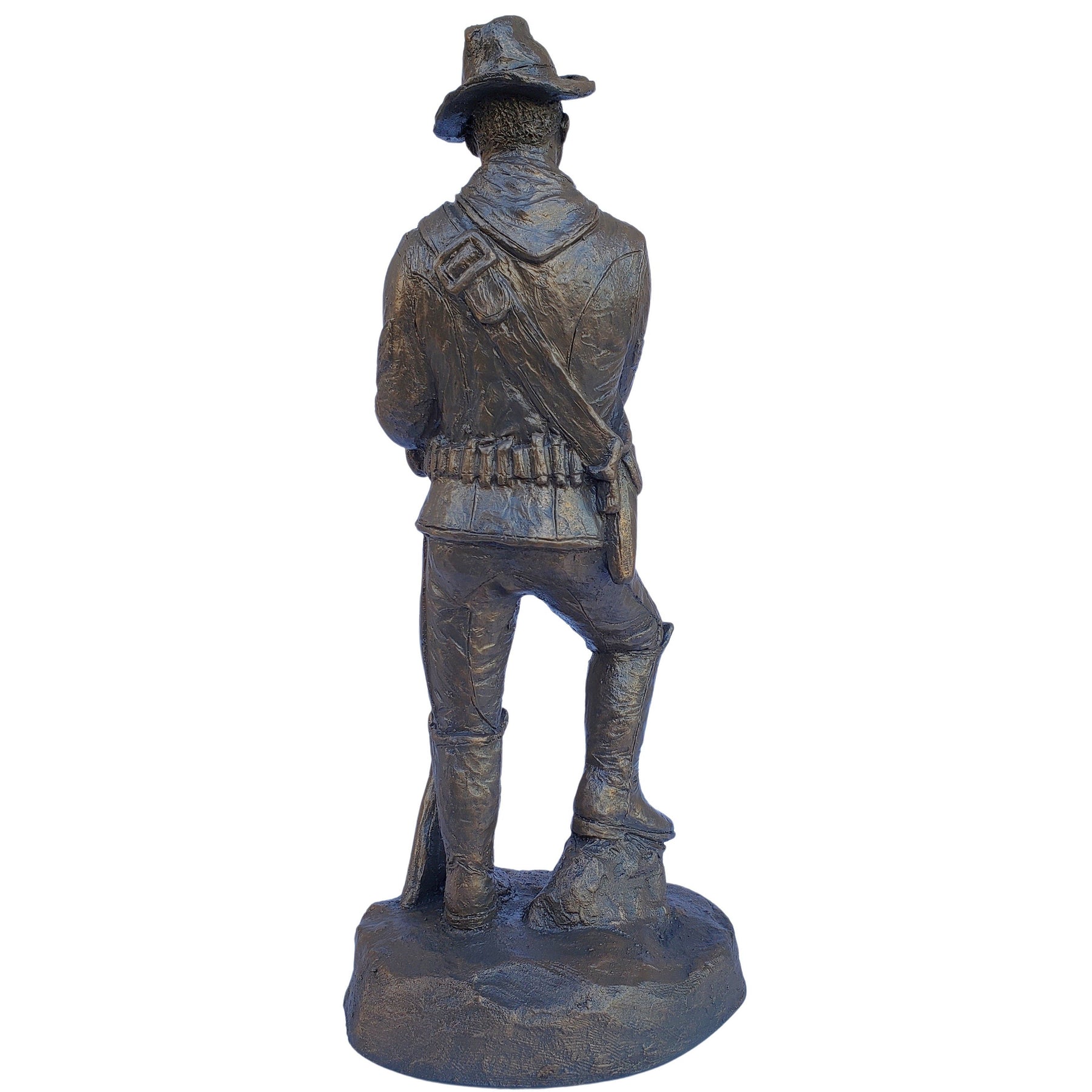 8 of 9: Buffalo Soldier: Corporal Figurine-Figurine-Micheal Garman Collection-13 inches-Hand Painted-The Black Art Depot