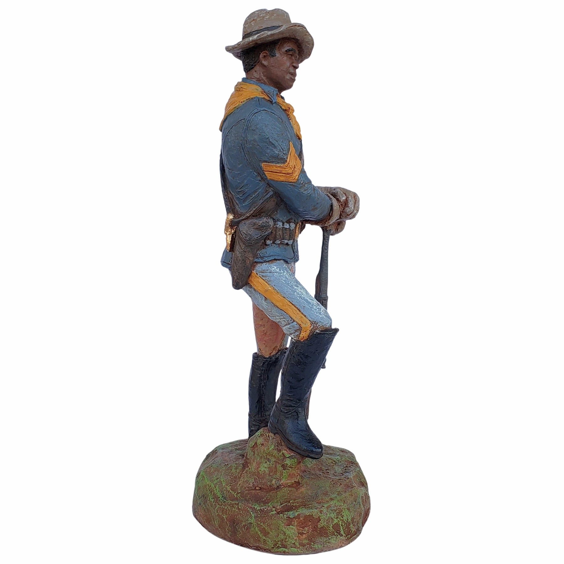 7 of 9: Buffalo Soldier Corporal Figurine (Hand Painted) by Michael Garman