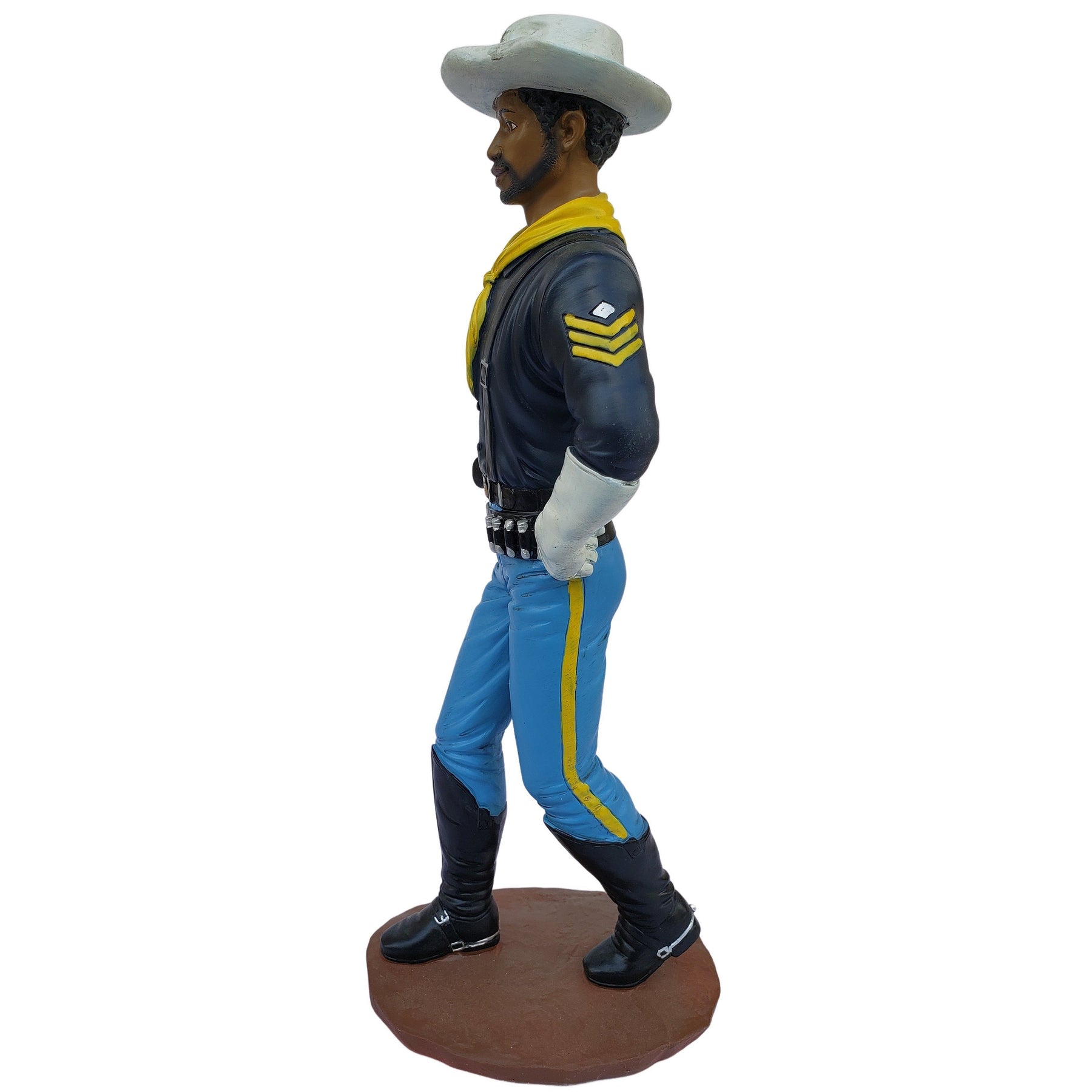 3 of 4: Buffalo Soldier Figurine by Positive Image Gifts