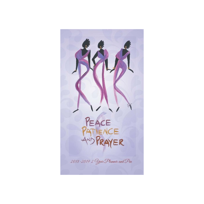Peace, Patience and Prayer: 2018-2019 African American Checkbook Planner by Cidne Wallace