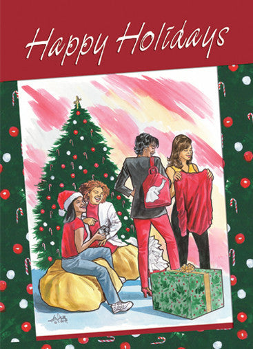 Happy Holidays: African American Christmas Card