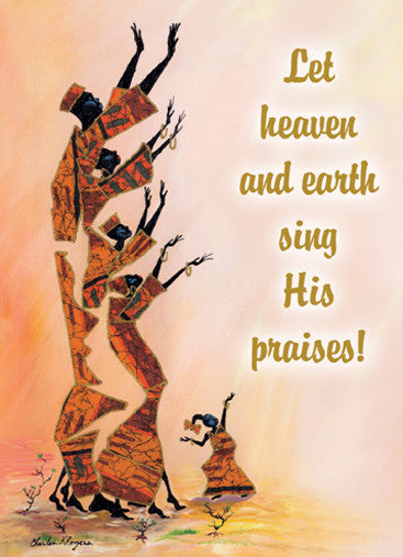 Sing His Praises: African American Christmas Card