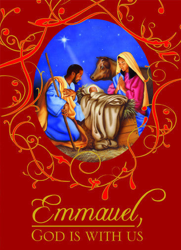 God is With Us: African American Christmas Card
