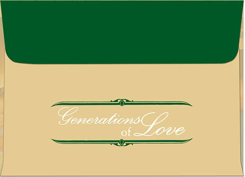 Generations of Love: African American Christmas Card Envelope