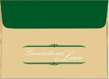 Generations of Love: African American Christmas Card Envelope