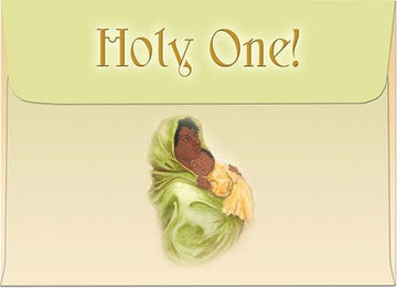 Holy One: African American Christmas Card Envelope