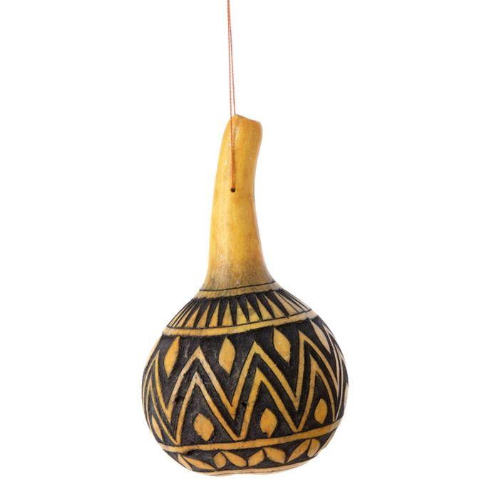 Authentic African Handmade Calabash/Gourd Christmas Ornament