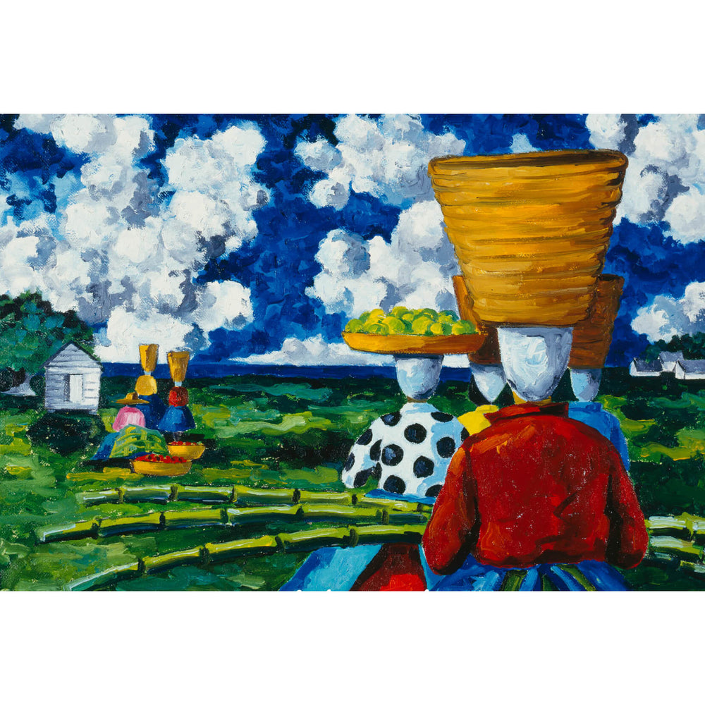 Cane Field by Jonathan Green: African American Jigsaw Puzzle