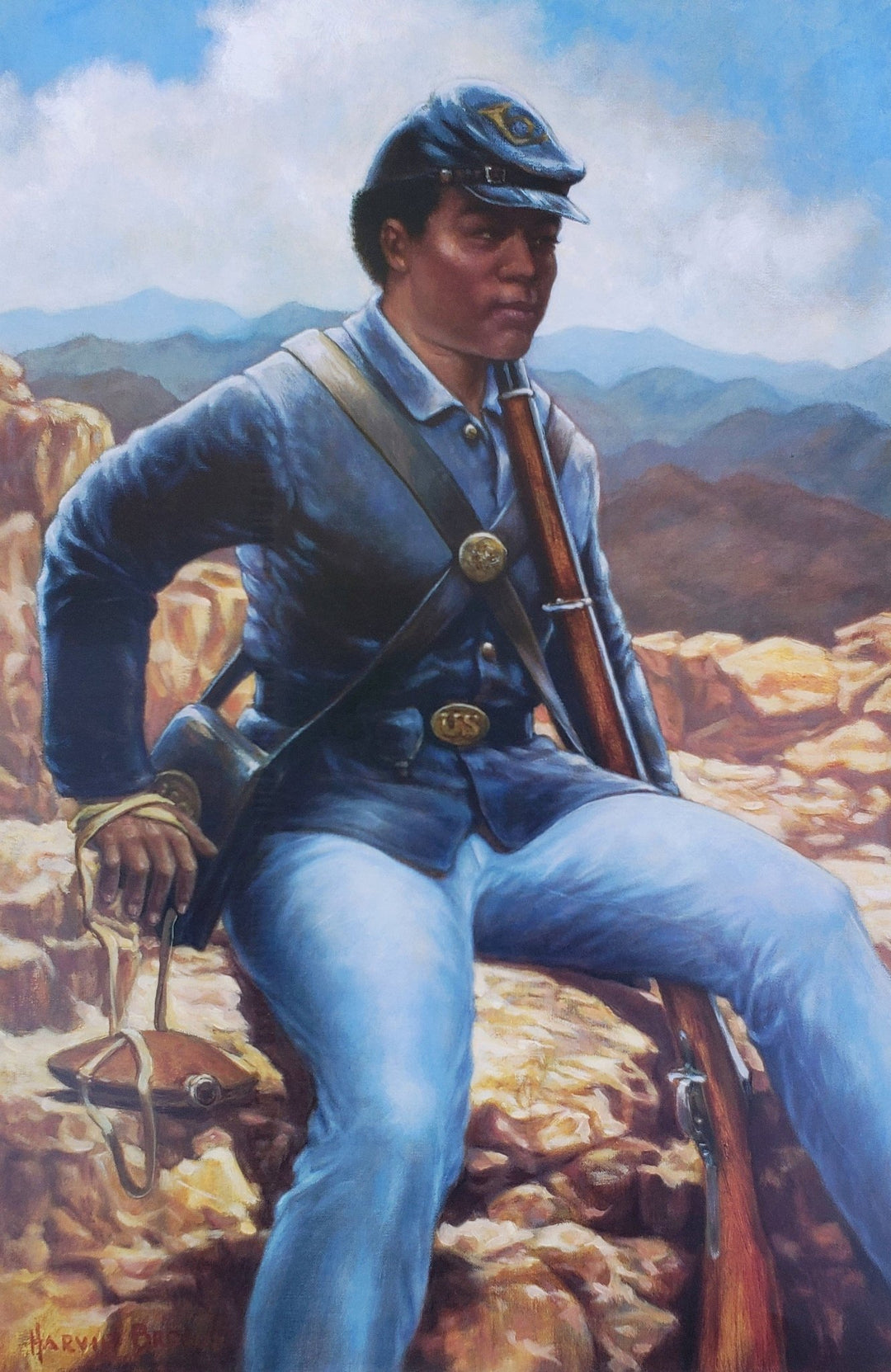 Cathay Williams: Female Buffalo Soldier by Harvie Brown – The Black Art Depot