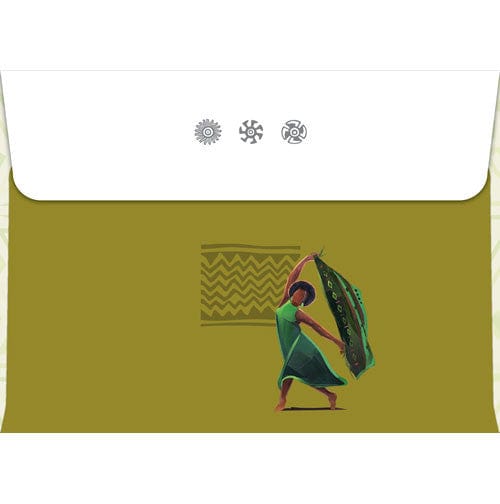 Celebrate Kwanzaa: Kwanzaa Greeting Card Matching Envelope by Carl M. Crawford