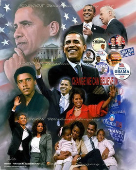 Change We Can All Believe In (Barack Obama) by Wishum Gregory