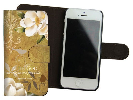 With God Iphone 5 Cover by Charis Gifts