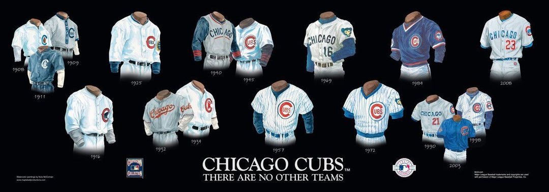 Chicago Cubs: There Are No Other Teams Poster by Nola McConnan