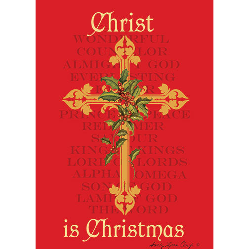Christ is Christmas: African American Christmas Card