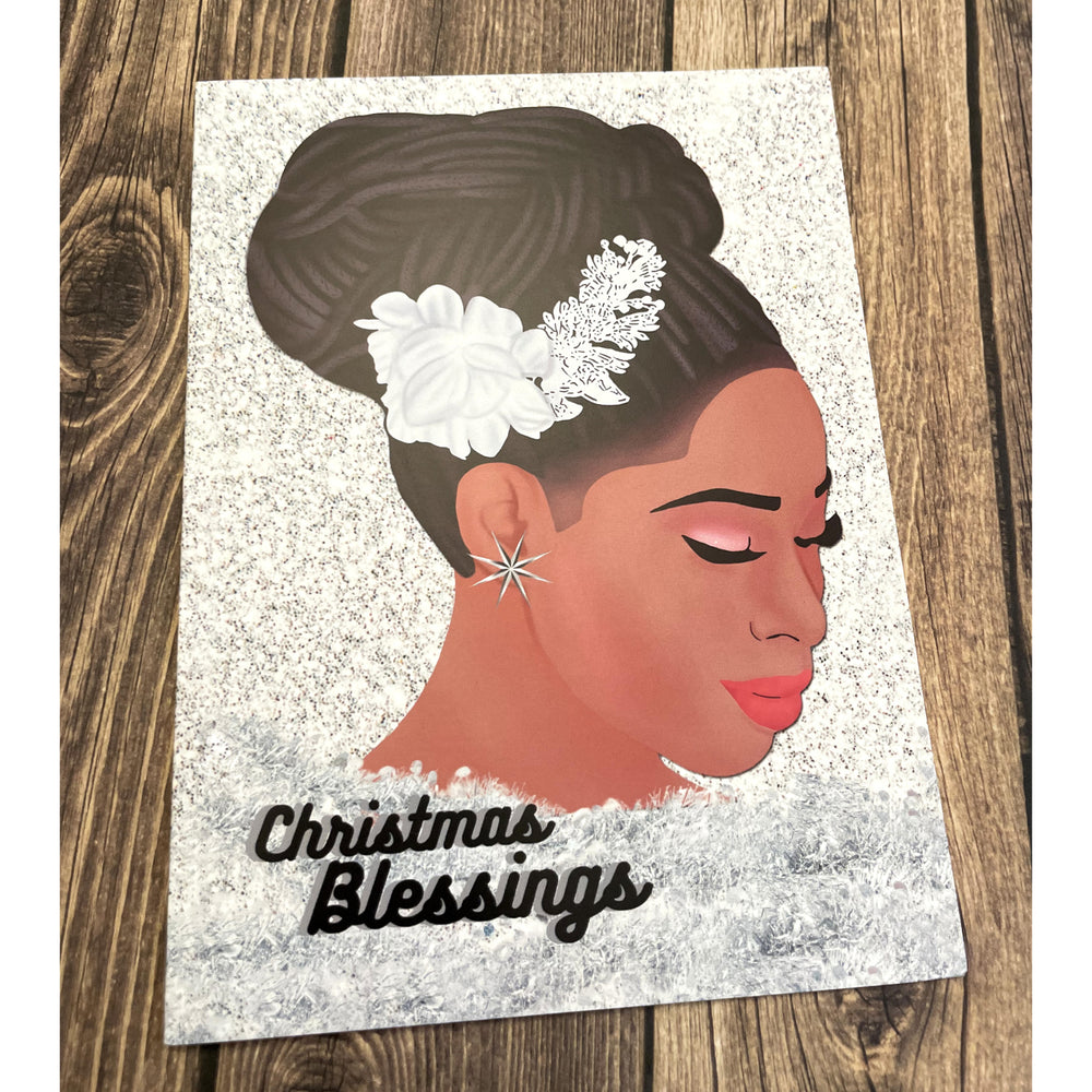 Christmas Blessings: African American Christmas Card Box Set (Front)