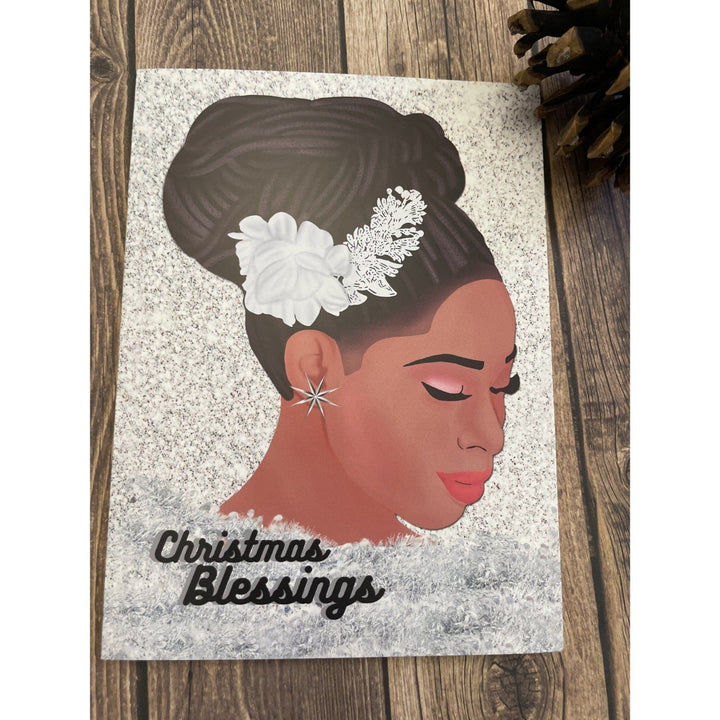 Christmas Blessings: African American Christmas Card Box Set (Front)