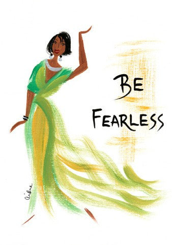 Be Fearless Magnet by Cidne Wallace