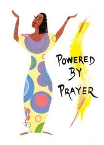 Powered by Prayer Magnet by Cidne Wallace 