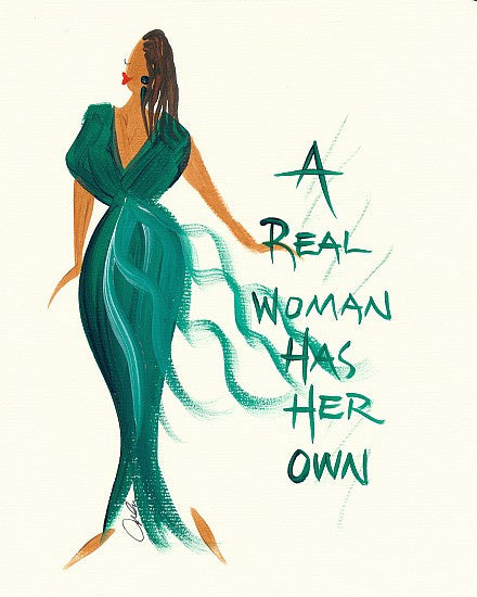 A Real Woman Has Her Own Magnet by Cidne Wallace