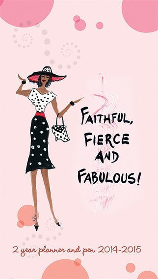 Faithful, Fierce, and Fabulous Checkbook Planner by Cidne Wallace