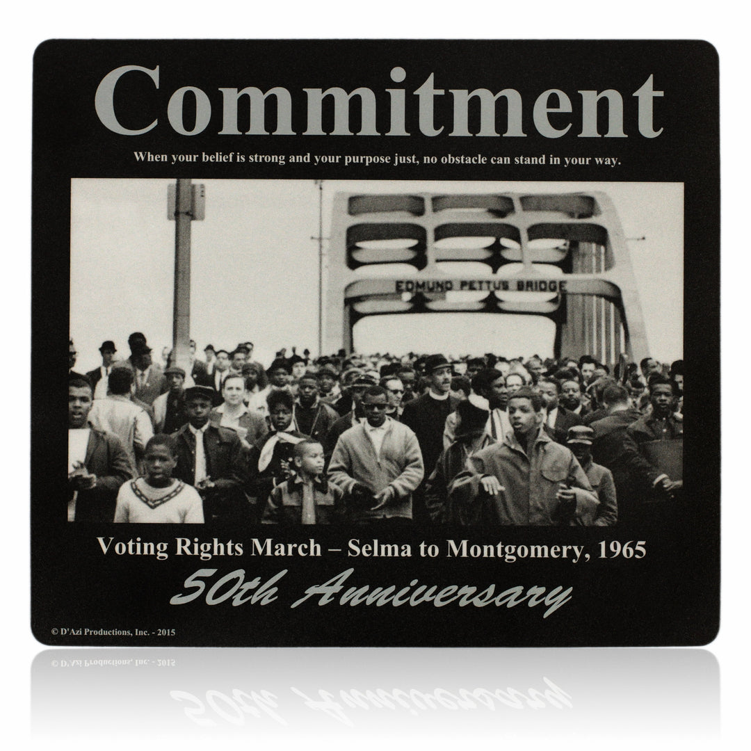 Commitment Motivational Mouse Pad by D'azi Productions