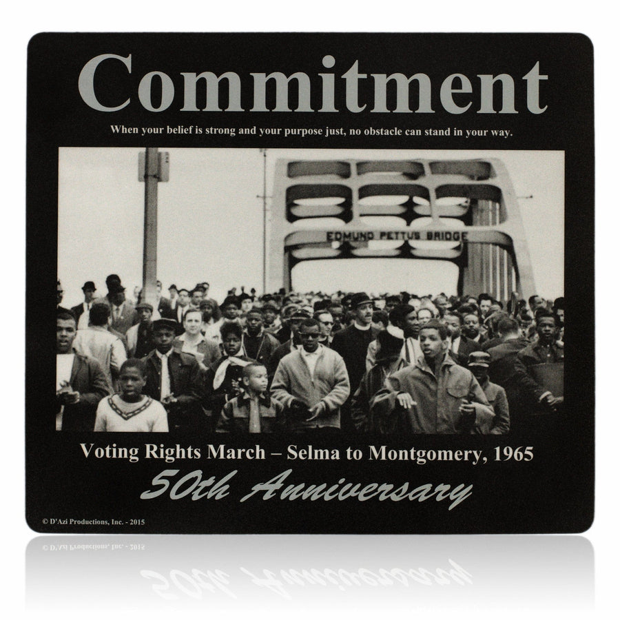 Commitment Motivational Mouse Pad by D'azi Productions